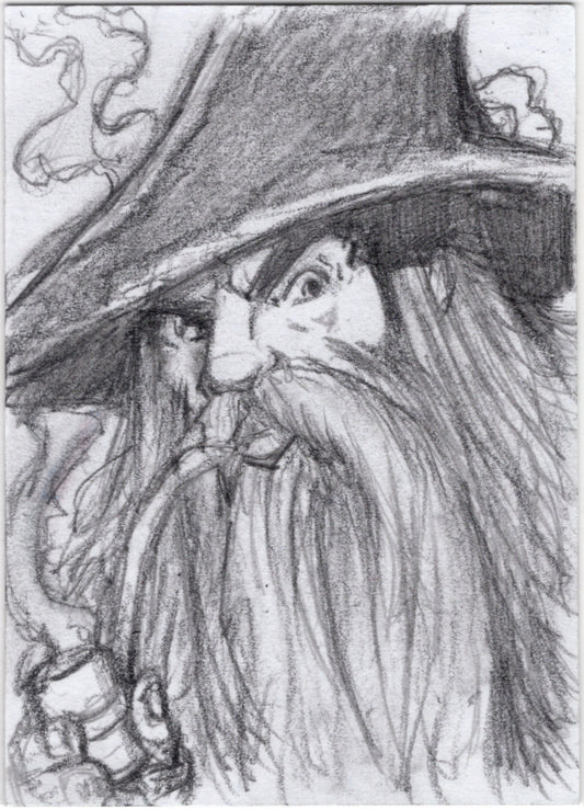 Gandalf Sketch Card