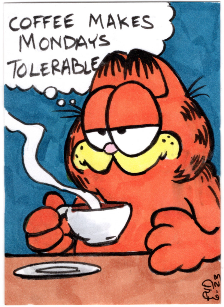 Garfield Sketch Card