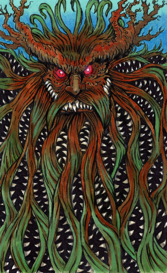 Angry Forest Spirit art