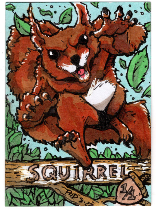 Squirrel Token Full Color